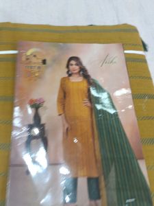 Mustard Salwar Suit Material