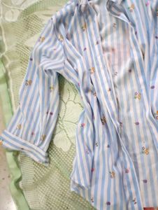 Striped Floral Shirt 💕