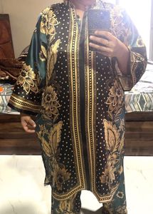 Elegant Floral Cord Set