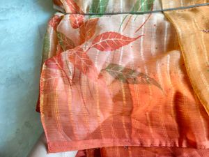 Elegant Orange saree