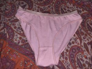 Pink Cotton Underwear