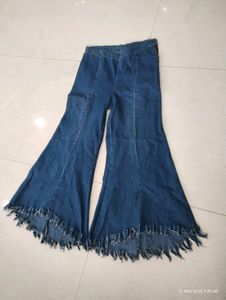 Denim Palazzo Pants For Women &amp; Girls
