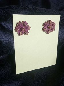 Floral Stud Earrings