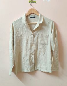 Korean Blazer Button Up Top