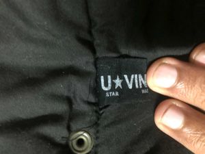 Gray Padded Vest Jacket made in South Korea