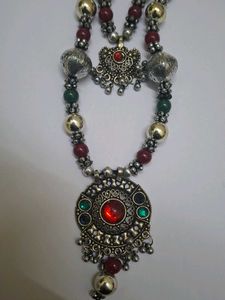oxidized necklace