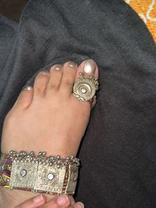 Ethnic Toe Ring Sandals