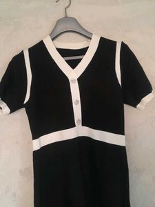 Korean Western Dress Free Size
