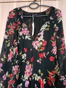 Mango Floral Dress