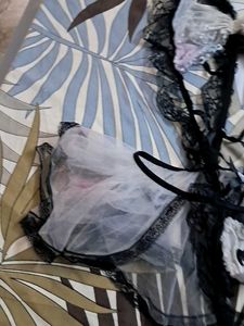 Pretty  Dress  With  Panty  In Shein  Branded