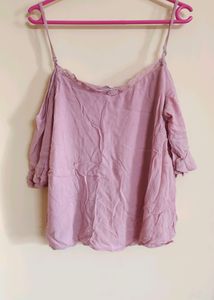 Cute Cold Shoulder Top