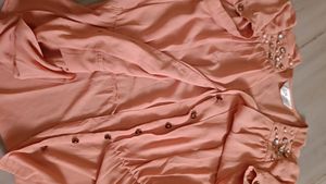 Beautiful Peach Colour Top,