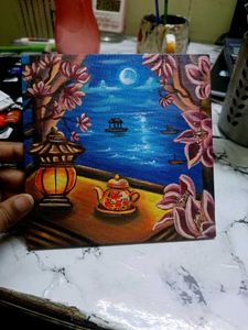 Mini Aesthetic Landscape Painting