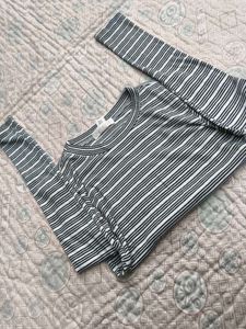 Striped Long Sleeve Top
