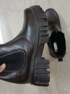 Brown Leather Boots