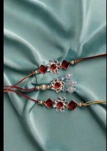 Elegant Bhaiya Bhabhi Rakhi Set