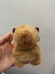 Capybara Plush Keychain