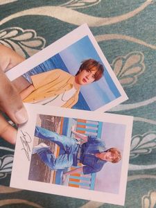 BTS Photo cards With Signature