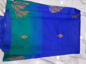 Silk Saree with unstitched blouse