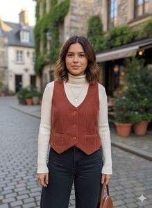 Vintage Corduroy Vest