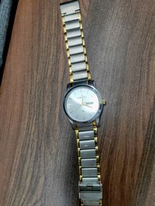 Maxima Two-Tone Watch