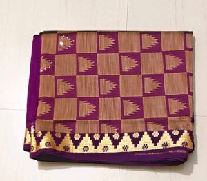 Elegant Purple Saree