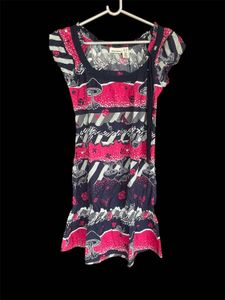 DKNY Mushroom Print Dress