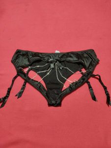 Luxury Open Hip Pearl Panty – Elegant &amp; Bold Look&#34;