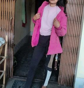 Dark Pink Jacket For Women
