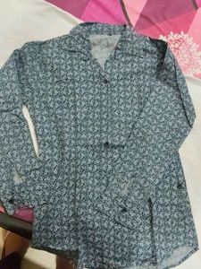 Paisley Button-Down Shirt - XL
