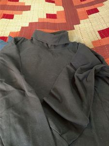 Black Turtleneck Top
