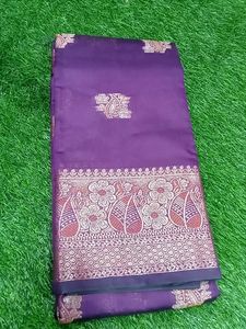 Elegant Purple Saree
