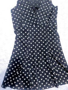 Heart Print dress 🖤