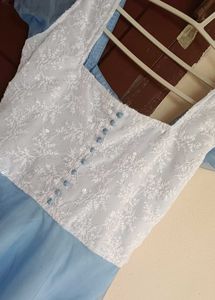 Light Blue Tulle Dress