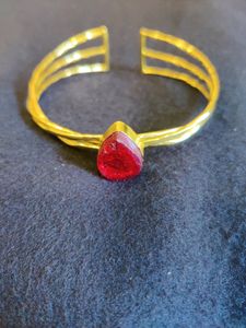 Druzy Ruby Bracelet