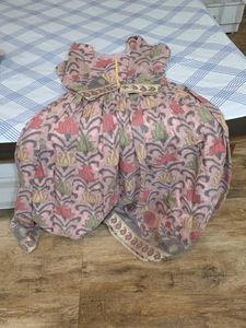 Elegant Floral Print Kurta