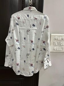 Floral Print Button-Down Shirt