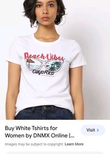 NEW DNMX Graphic Print Crew-Neck T-shirt