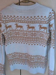 Boohoo Reindeer Christmas Sweater