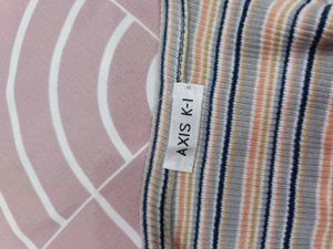 Striped Ribbed Top