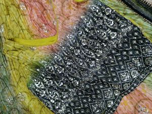 Colorful Sequined Lehenga Set