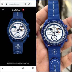 Omega x Swatch Moonswatch
