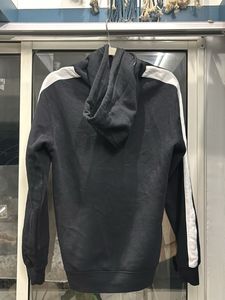 H&amp;M Black &amp; White Hoodie (Relaxed Fit - XS)