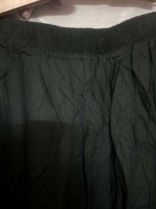 Black Wide Leg Palazzo