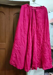 Pink Ethnic Skirt