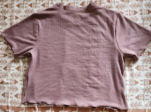Ribbed Crop Top