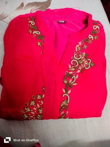 Up Down Handwork Georgette Kurti