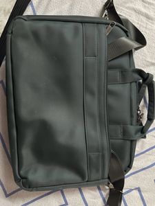 Bata Laptop Bag - In Olive Green Color