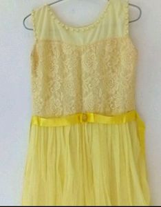 Yellow Dress For Girls