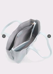 Twenty Dresses Blue Solid Tote Bag